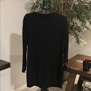 Chic Black Long Sleeve Dress